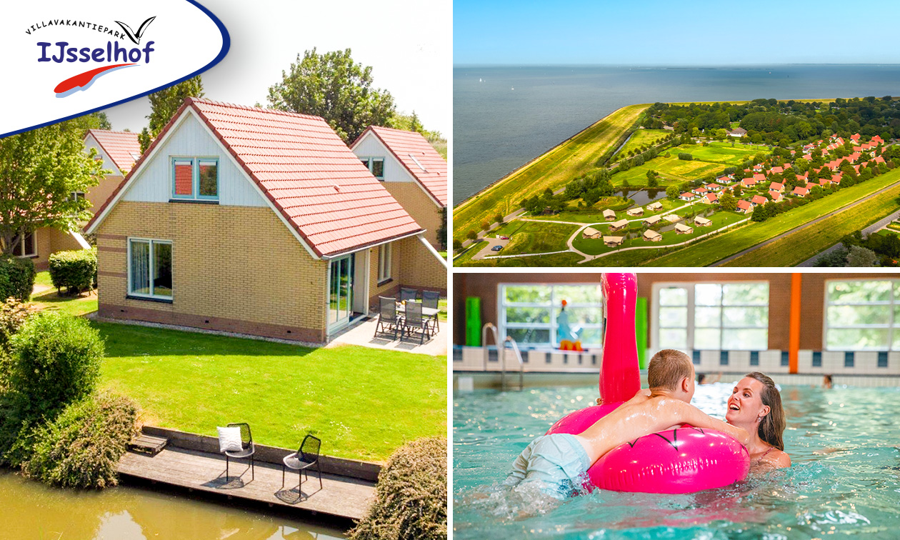 Week-end ou (demi-)semaine pour 6 personnes au bord de l'IJsselmeer