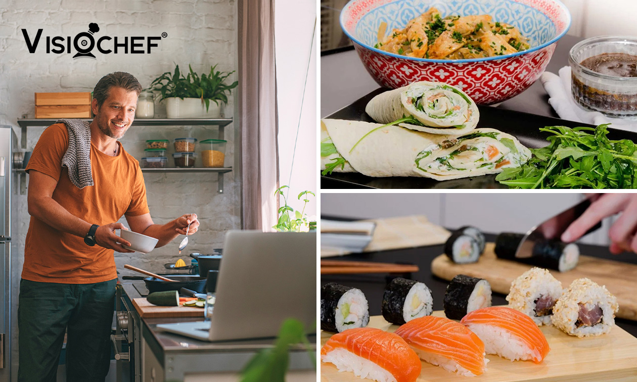 Cours de cuisine en ligne (vidéos) au choix