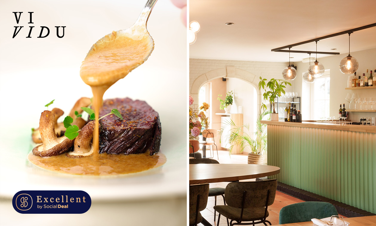 Lunch italien en 2 services ou menu en 3 ou 4 services chez Vividu