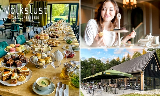 High tea (1,5 uur) bij Volkslust de Vuurse Steeg
