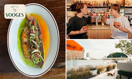 3-gangen keuzediner bij Vooges aan 't IJ