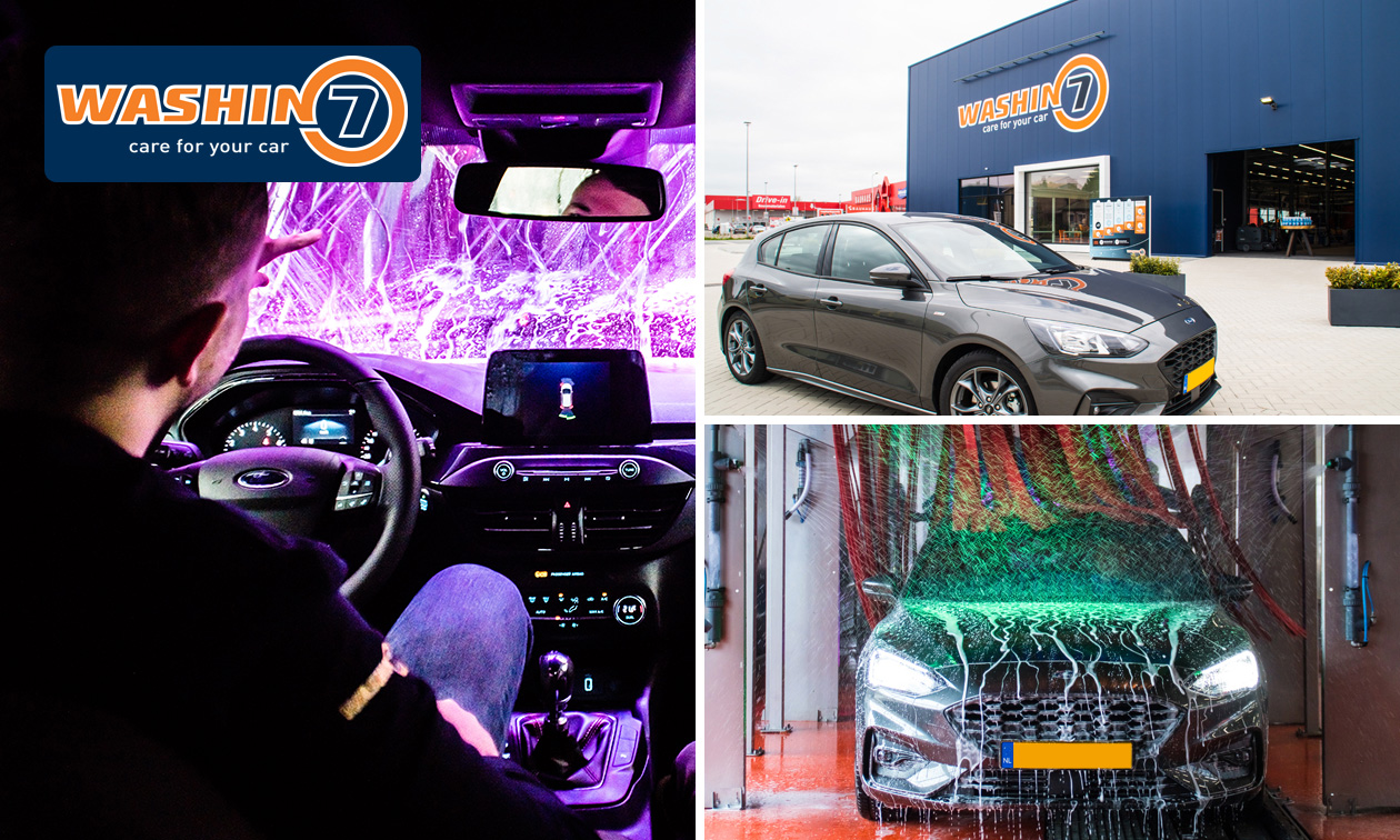 Complete carwash bij Washin7 in Venlo of Tegelen of CarPro in Weert