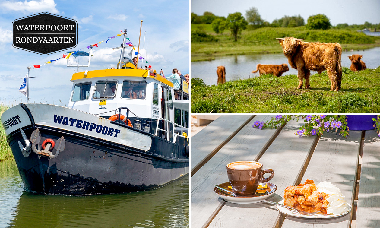 Rondvaart (2 of 4 uur) + evt. koffie/thee en gebak of lunch