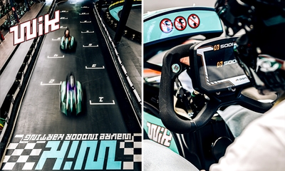 2 ou 3 sessions de karting au Wavre Indoor Karting