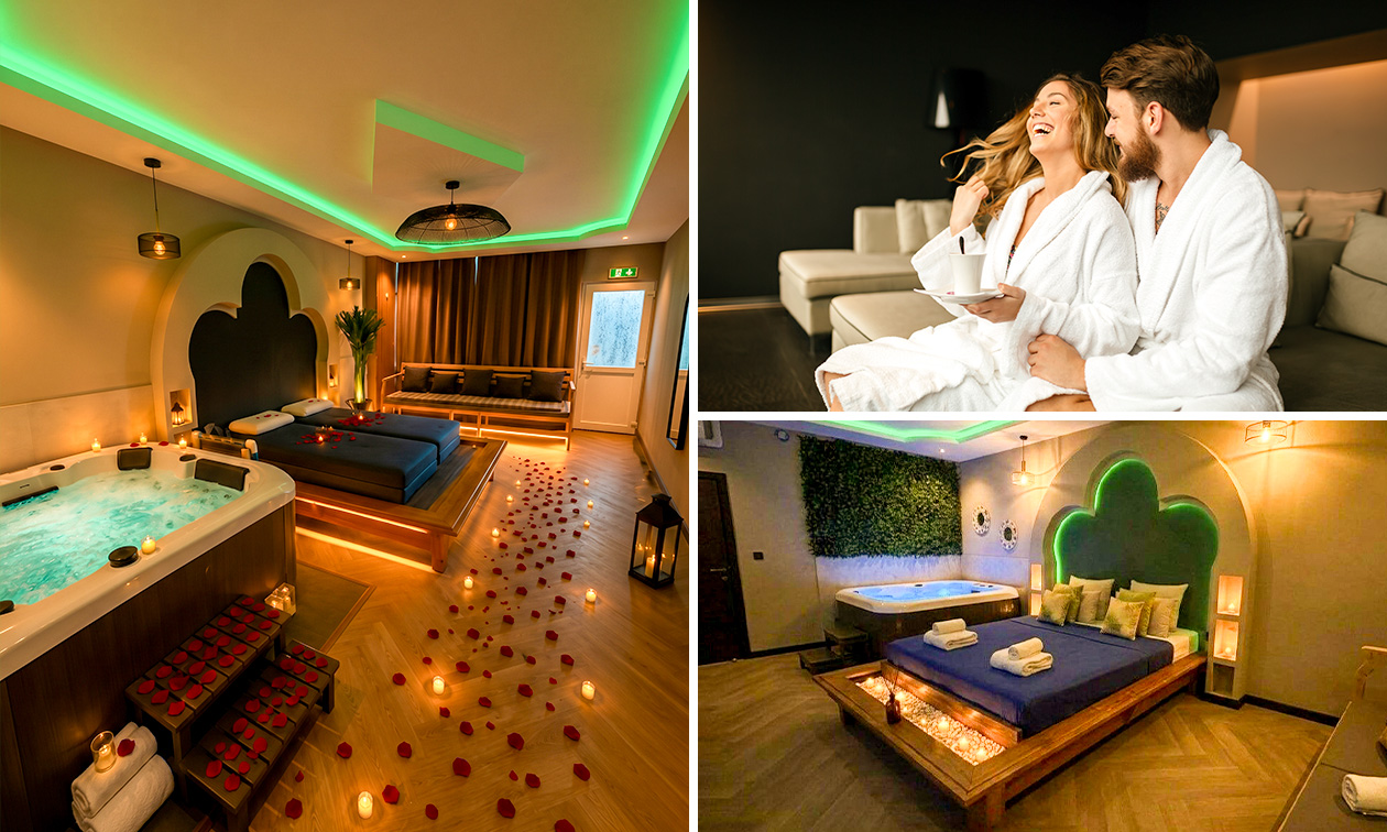 Privéwellness (2,5 uur) + badjassen + arrangement naar keuze