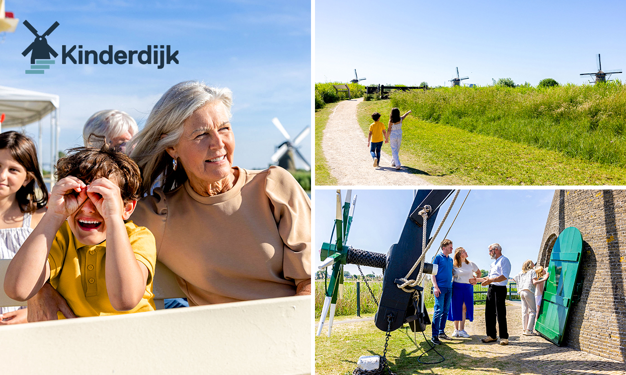 Toegang tot UNESCO Werelderfgoed Kinderdijk + evt. picknickbox