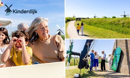 Toegang tot UNESCO Werelderfgoed Kinderdijk + evt. picknickbox
