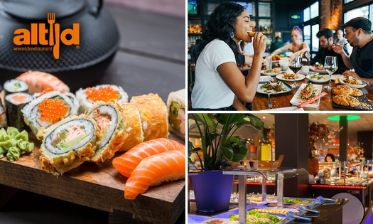 All-You-Can-Eat (2,5 uur) + 3 glazen bier/wijn + onbeperkt fris bij Wereldrestaurant Altijd