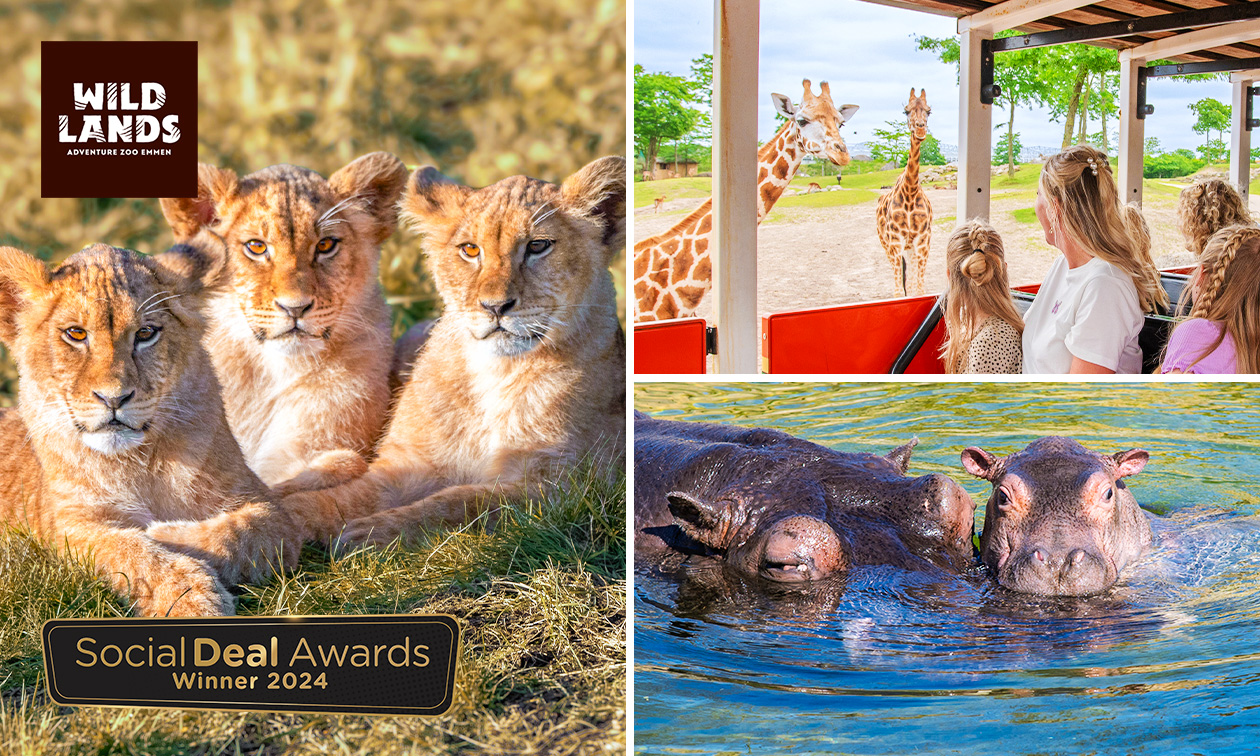 Tageseintritt für WILDLANDS Adventure Zoo Emmen