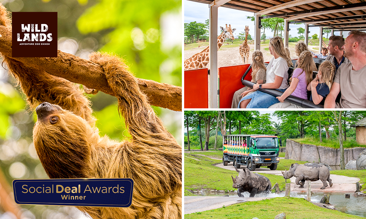 Dagentree voor WILDLANDS Adventure Zoo Emmen