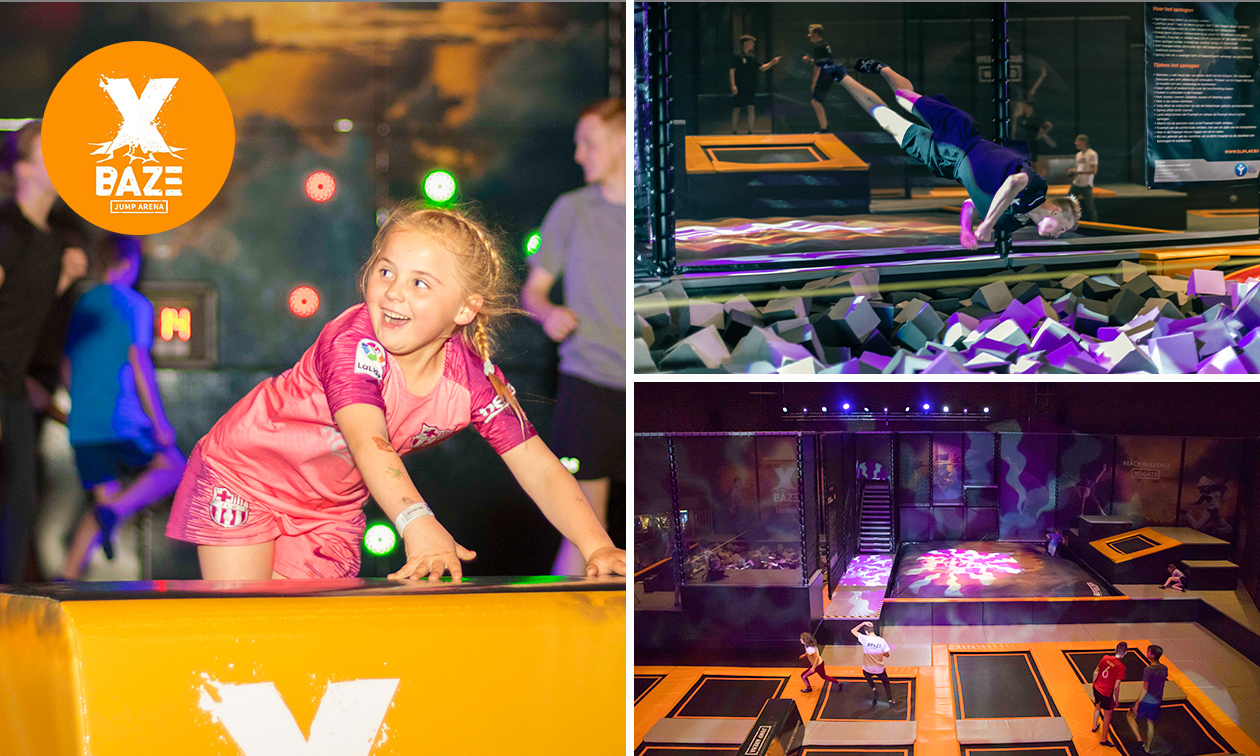Trampolinespringen (1, 1,5 of 2 uur)