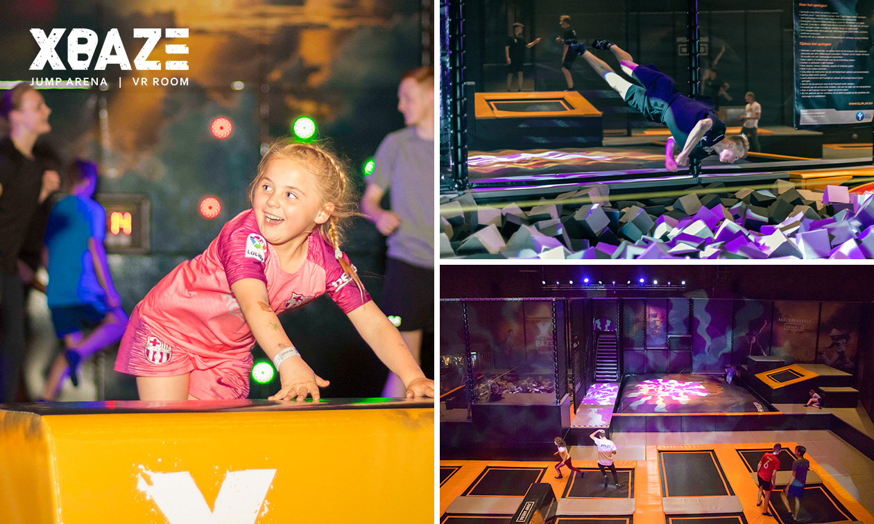 Trampolinspringen (1, 1,5 oder 2 Stunden)