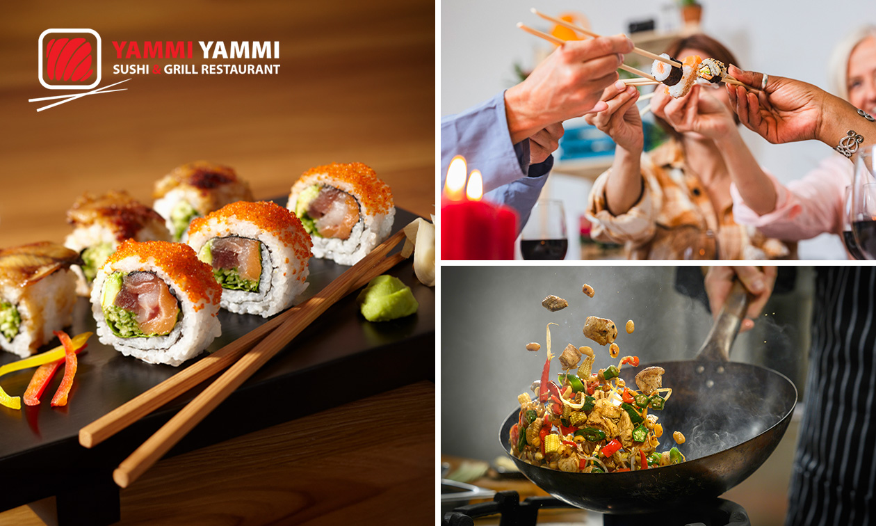 All-You-Can-Eat sushi & grill (3 uur)