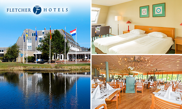 Übernachtung für 2 + opt. Frühstück und 3-Gänge-Menü bei Fletcher Hotels