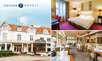 Nuit pour 2 + évtl. petit-déjeuner et dîner en 3 services au Fletcher Hotels