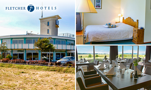 Nuit pour 2 + évtl. petit-déjeuner et dîner en 3 services au Fletcher Hotels