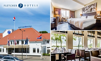 Nuit pour 2 + évtl. petit-déjeuner et dîner en 3 services au Fletcher Hotels