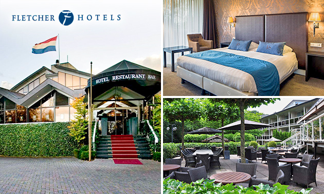 Übernachtung für 2 + opt. Frühstück und 3-Gänge-Menü bei Fletcher Hotels