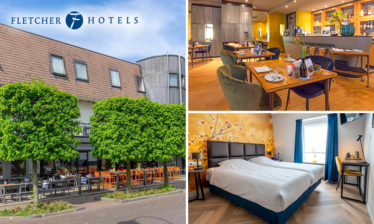 Übernachtung für 2 + opt. Frühstück und 3-Gänge-Menü bei Fletcher Hotels