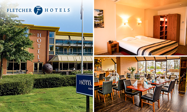 Nuit pour 2 + évtl. petit-déjeuner et dîner en 3 services au Fletcher Hotels