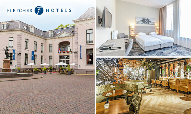 Übernachtung für 2 + opt. Frühstück und 3-Gänge-Menü bei Fletcher Hotels